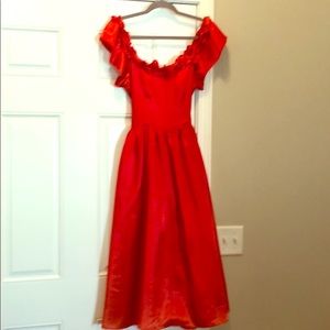 Vintage 80s Prom Dress - Size 4